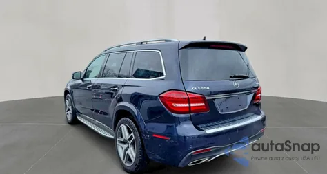 2018 Mercedes-Benz Gls 550 4Matic z USA, uszkodzony, nr VIN 4JGDF7DE1JB117151